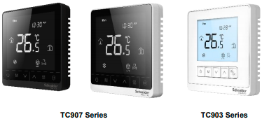 Schneider Electric Th903-zpm-w Spacelogic Th903 Series Thermostat